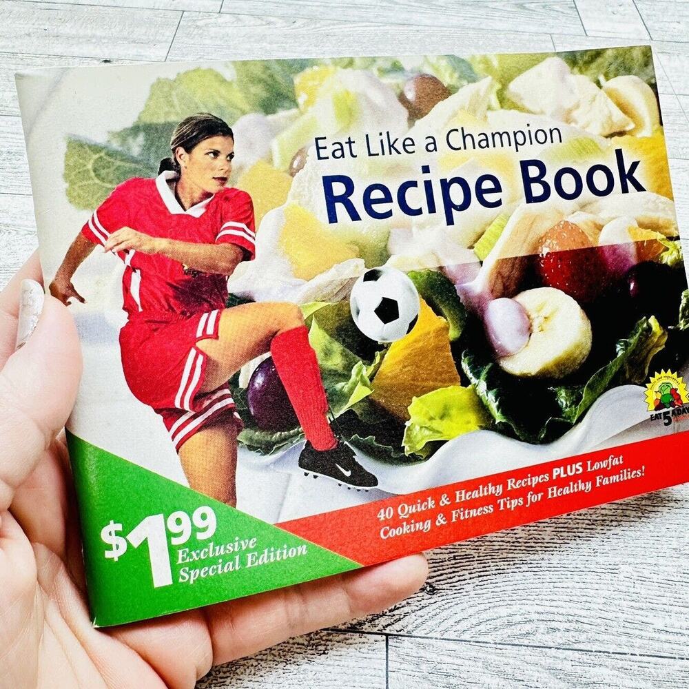 Safeway Eat Like a Champion Recipe Cookbook Booklet 2002 Retro